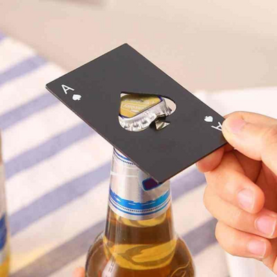 Ace of Spade Bottle Opener