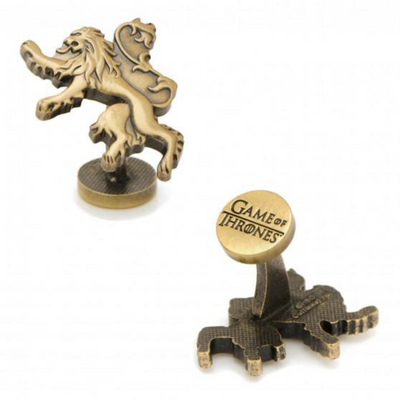 Lannister Lion Sigil Cufflinks - Game of Thrones