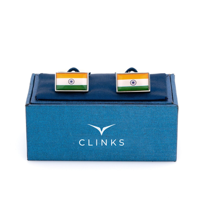 Flag of India - Indian Flag Cufflinks