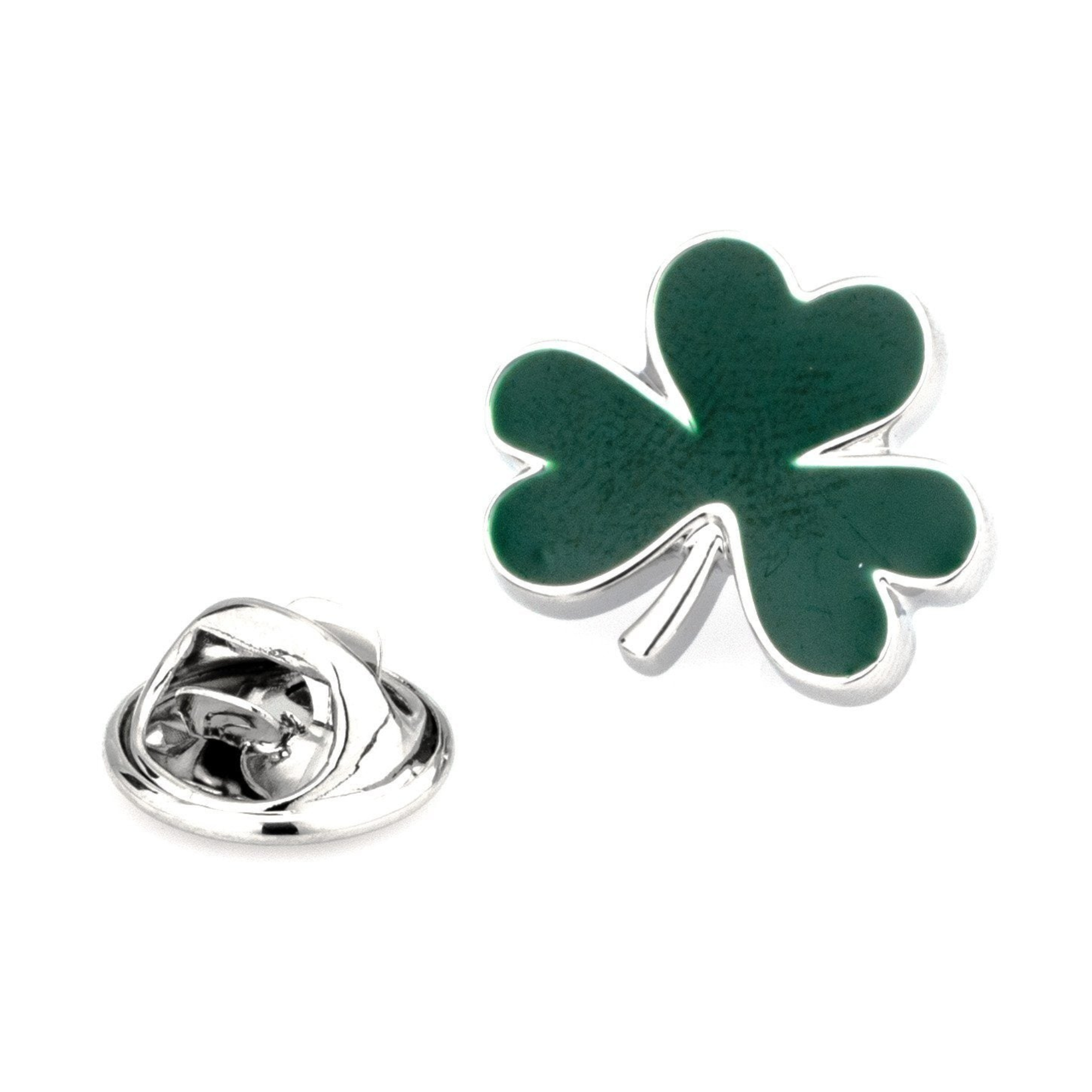 Irish Shamrock Lapel Pin