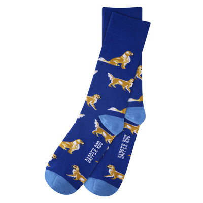 Golden Retriever Socks by Dapper Roo