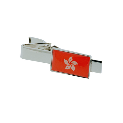 Flag of Hong Kong Tie Clip