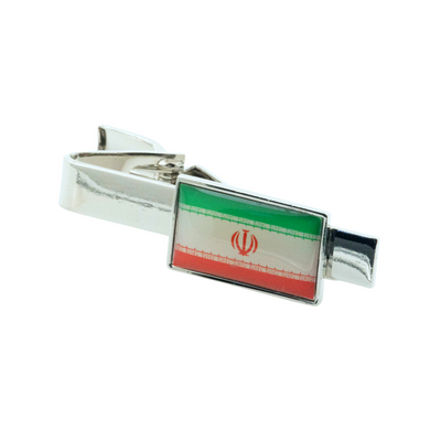 Flag of Iran Tie Clip