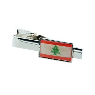 Flag of Lebanon Tie Clip