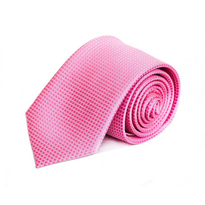 Pink Square MF Tie