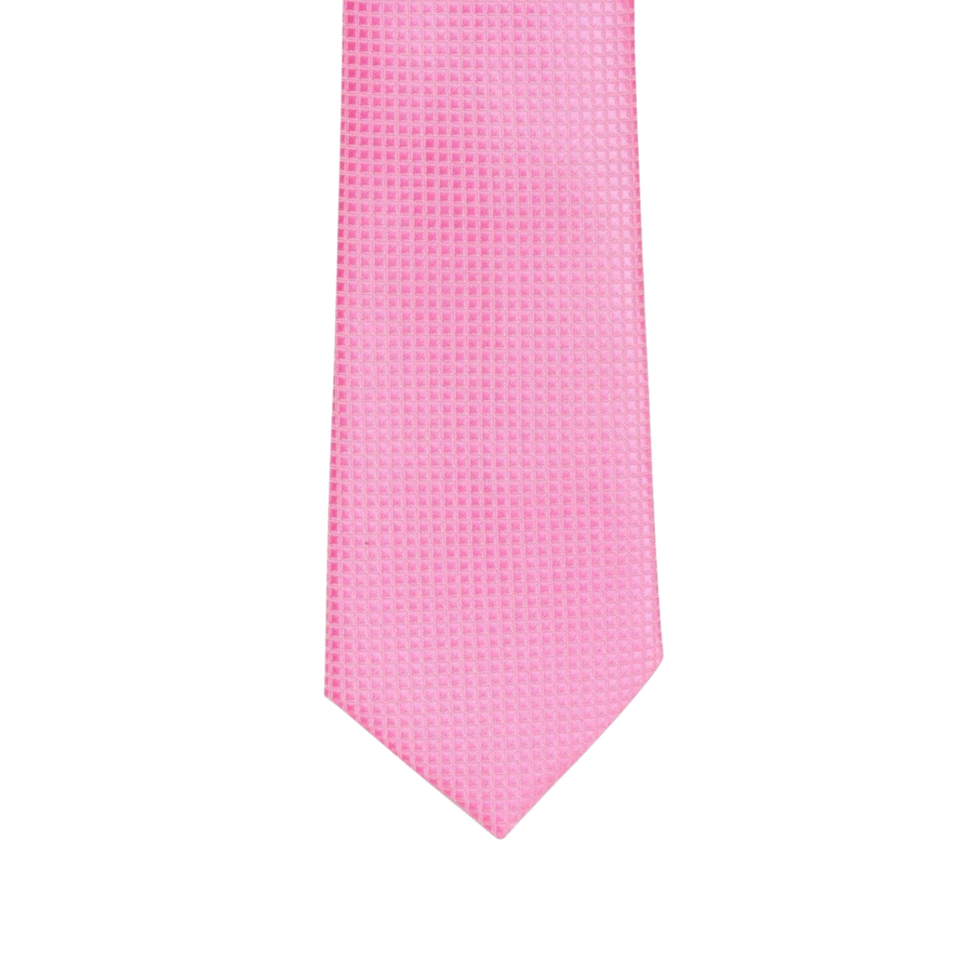 Pink Square MF Tie