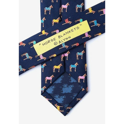 Horse Blankets Skinny Tie