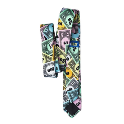 Play Money Skinny Tie