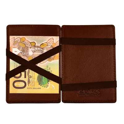 Dark Brown Magic Wallet