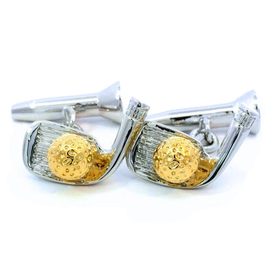 Golf Set Chain Cufflinks