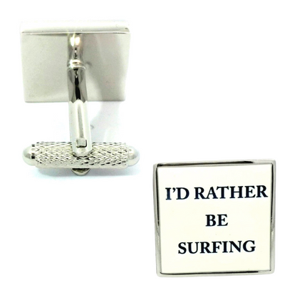 I'd rather be Surfing Cufflinks