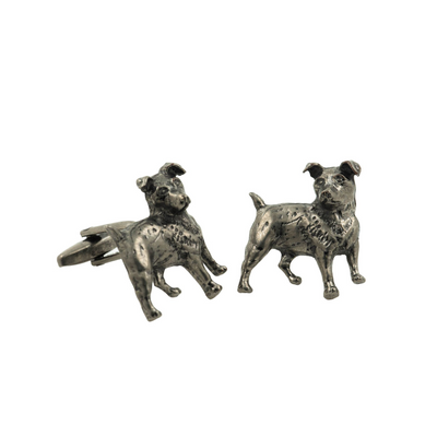 Antique Jack Russel Cufflinks