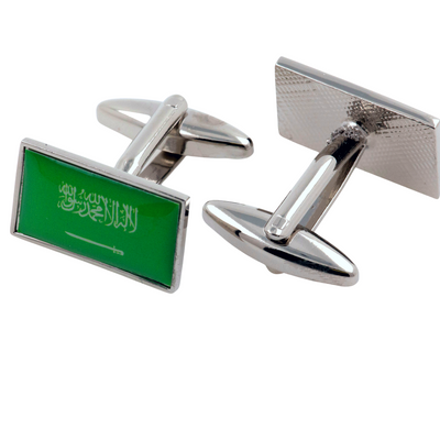 Flag of Saudia Arabia Cufflinks