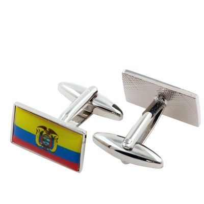 Flag of Ecuador Cufflinks