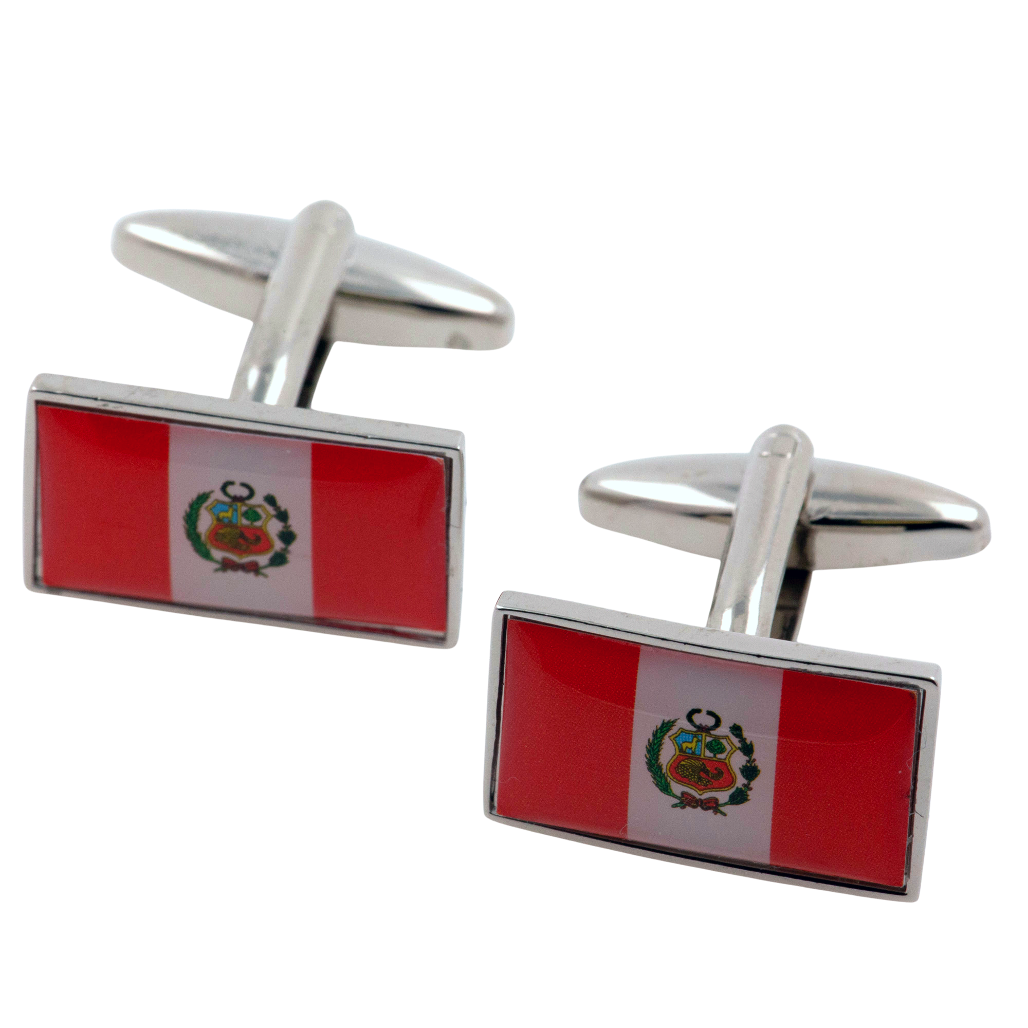 Flag of Peru Cufflinks