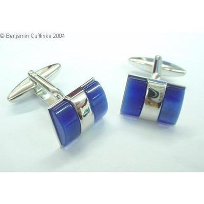 Blue Parcel Cufflinks