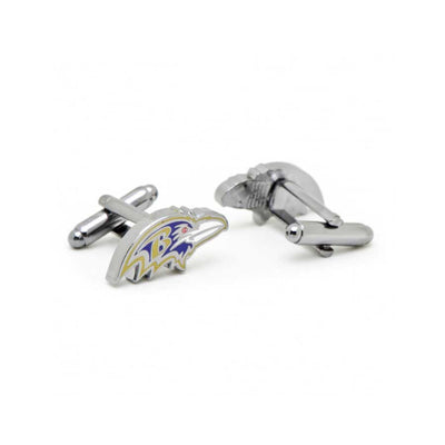 Baltimore Ravens Head Cufflinks, Novelty Cufflinks, CL5997, Mens Cufflinks, Cufflinks, Cuffed, Clinks, Clinks Australia