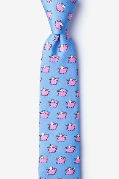 When Pigs Fly Skinny Tie