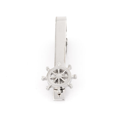 Ships Wheel Tie Clip