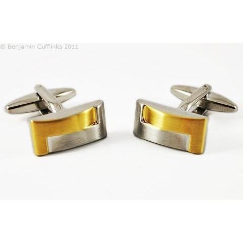 Two Tone Intertwine Cufflinks